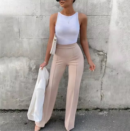 Kris – Casual Flared Trousers