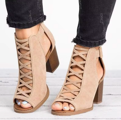 Penelope – Stylish Lace-up Sandals