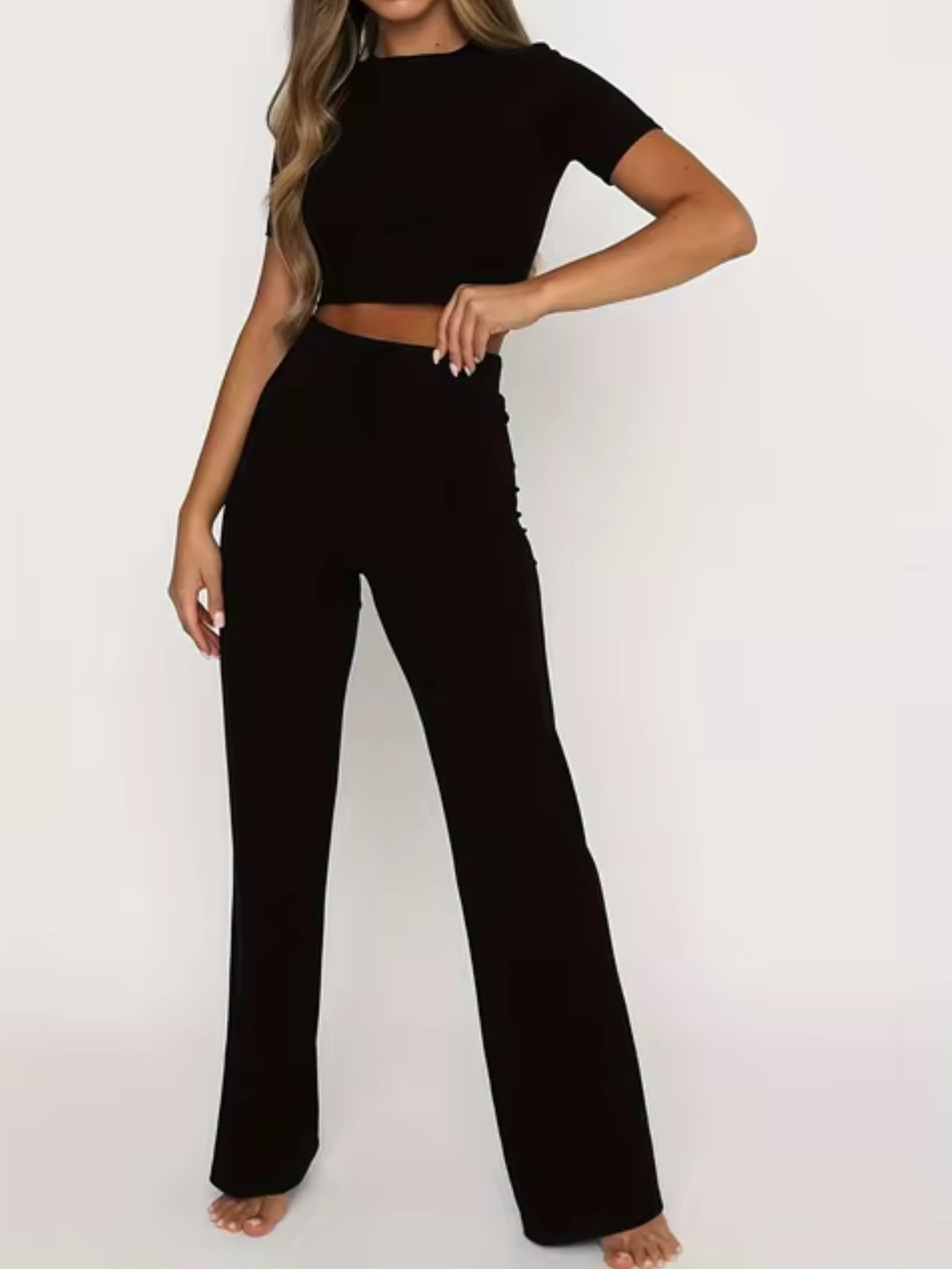 Jarrah – Crop Top and Pants Set