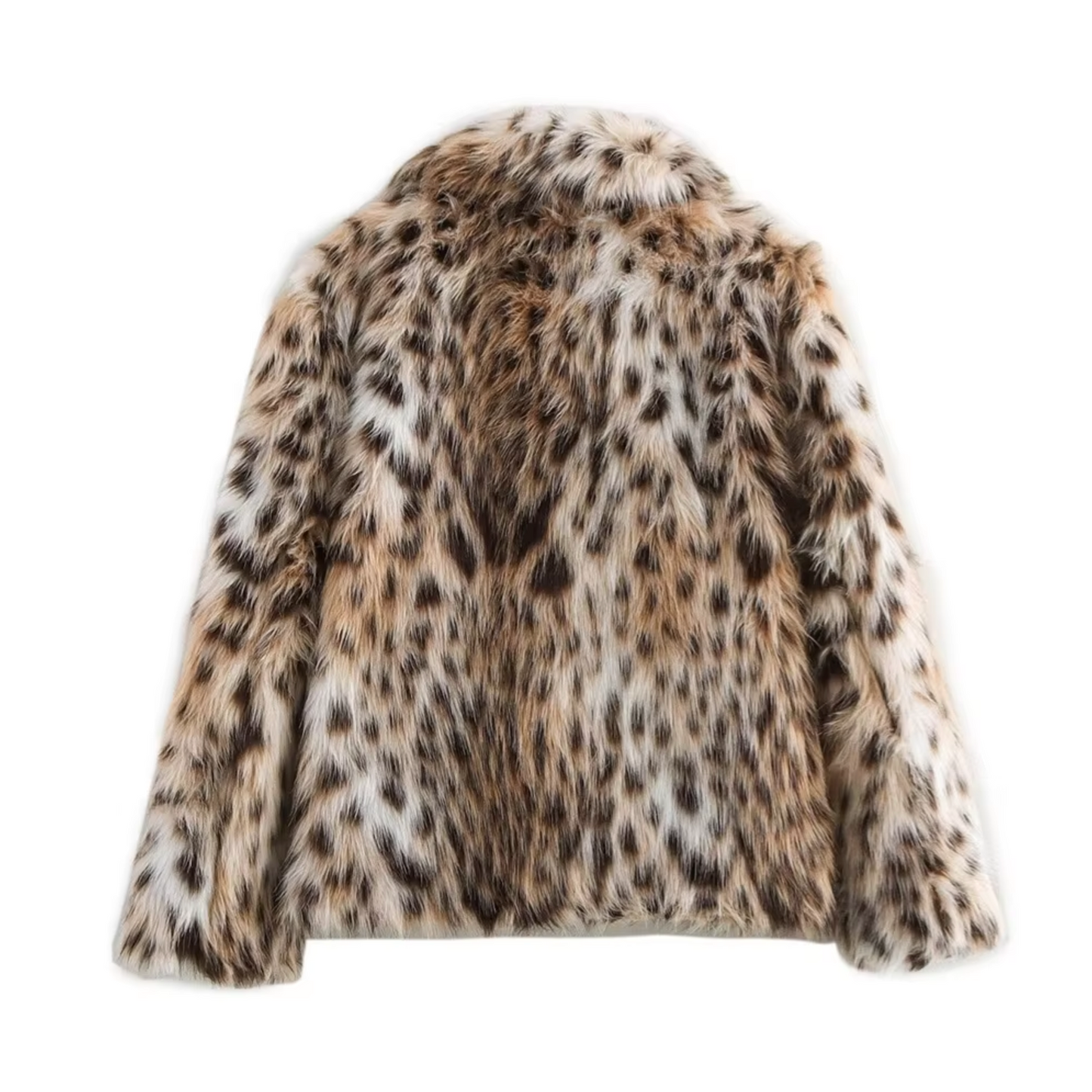 Mandisa – Leopard Print Fur Jacket