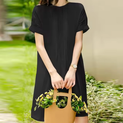 Aniza - Elegant Round Neck Dress