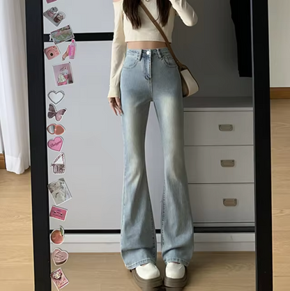 Ariana – Denim Flared Pants