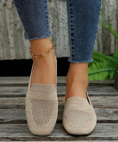 Vala – Comfortable Flat Knitted Shoes