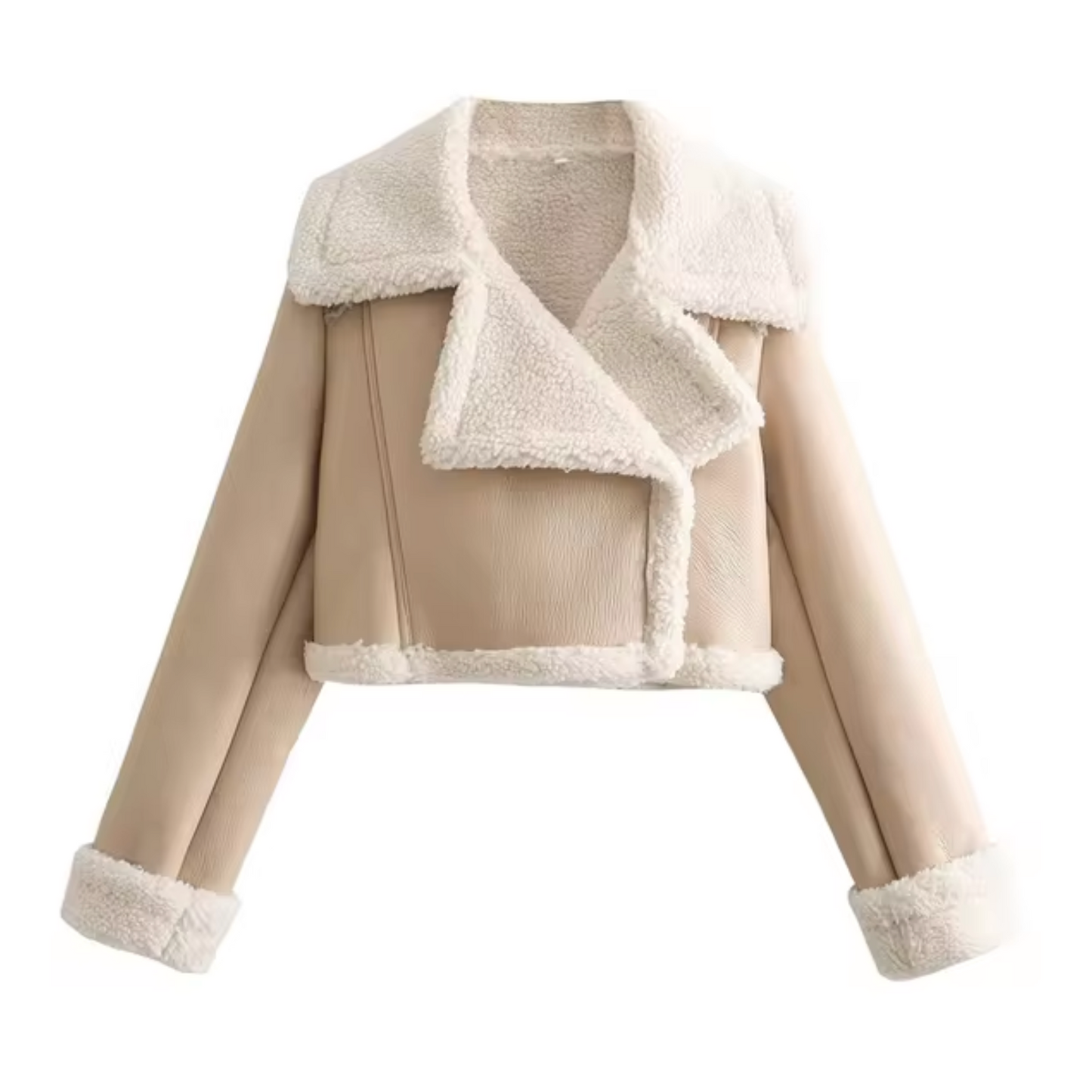 Nicole – Short Faux Jacket