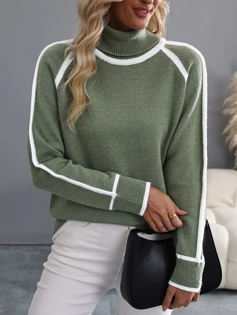 Alejandra - Soft Knitted Turtleneck Sweater