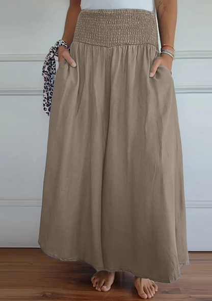 Arvi – Wide Leg Maxi Skirts