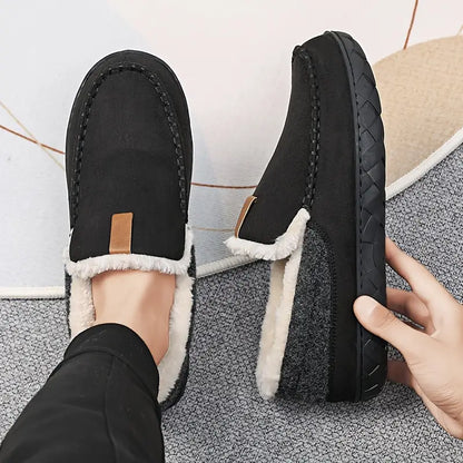 Maxell - Cozy fleece-lined loafers