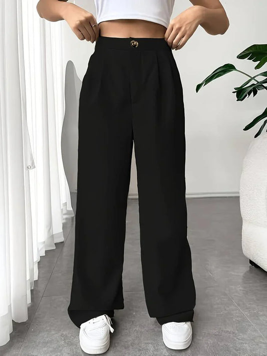 Lexley - High Waist Wide Leg Pants