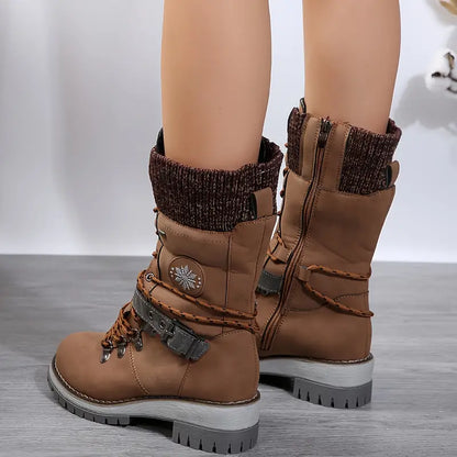 Millie – Trendy winter boots with mid-calf length