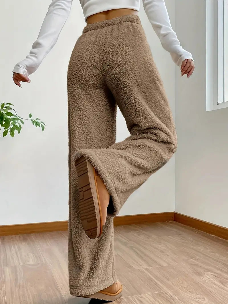 Viktoria – Knitted Wide Leg Trousers