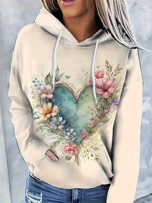 Jezebel – Floral Hoodie