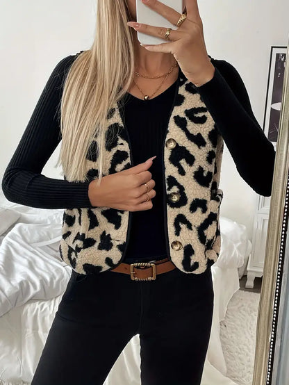 Paola – Stylish Sleeveless Fleece Vest