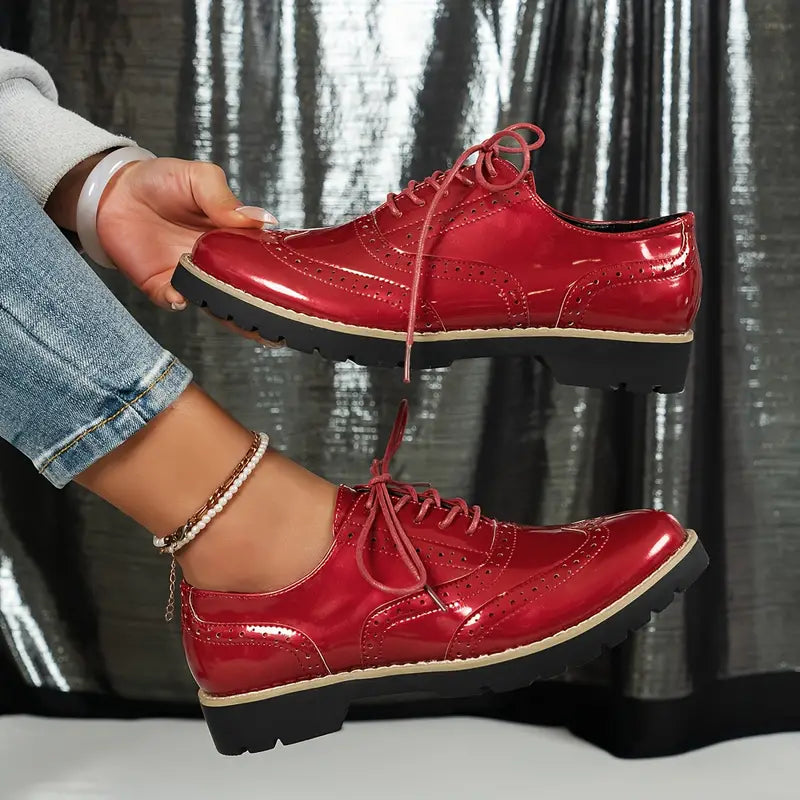 Ninette – Shiny Leather Shoes