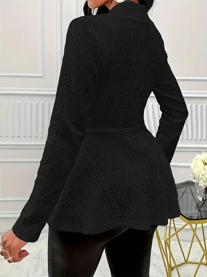 Savannah – Elegant Knitted Blazer