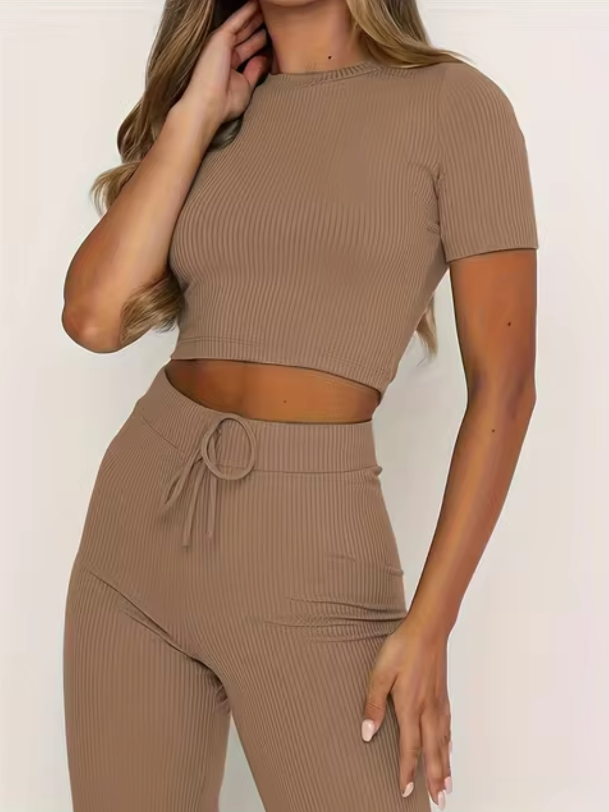 Jarrah – Crop Top and Pants Set