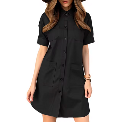 Maura - Cargo Shirt Dress