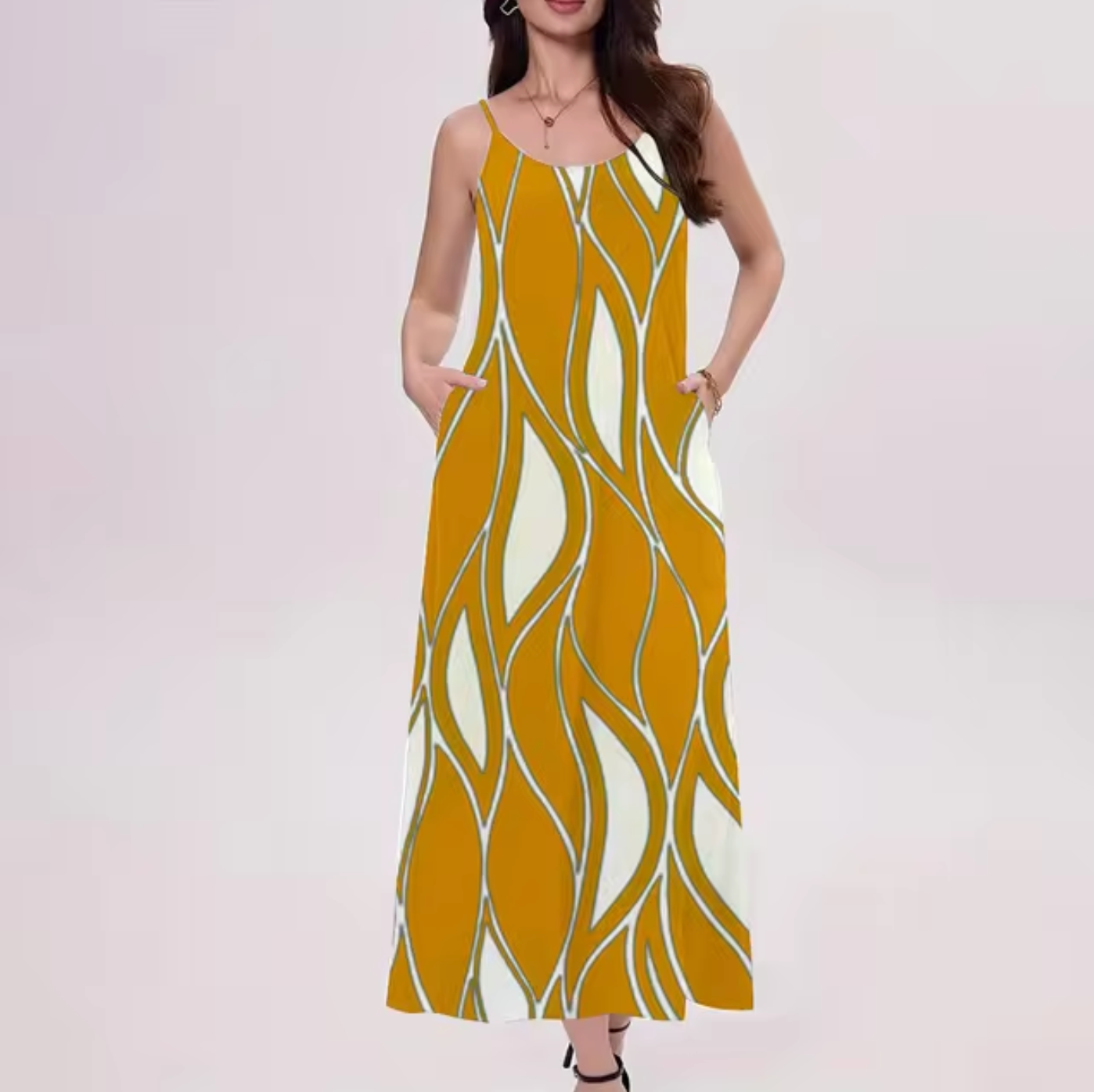 Maddalena – Wave Pattern Dress