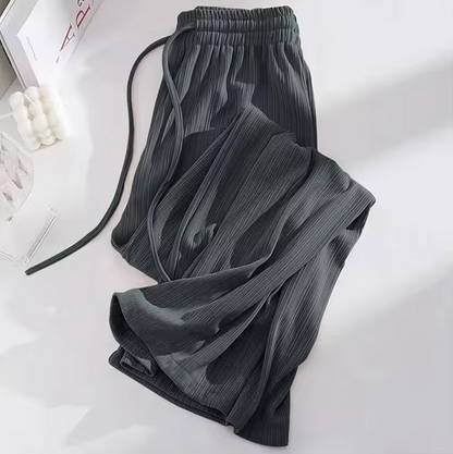 Sailor – High-waisted Ice Silk Pants