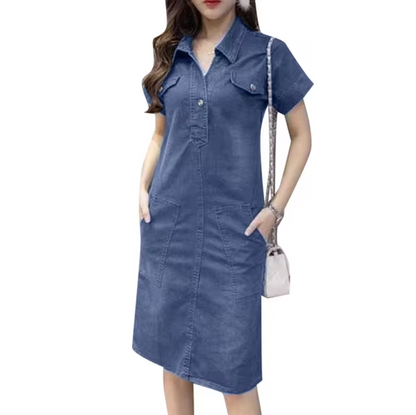 Tecla - Casual Denim Dress