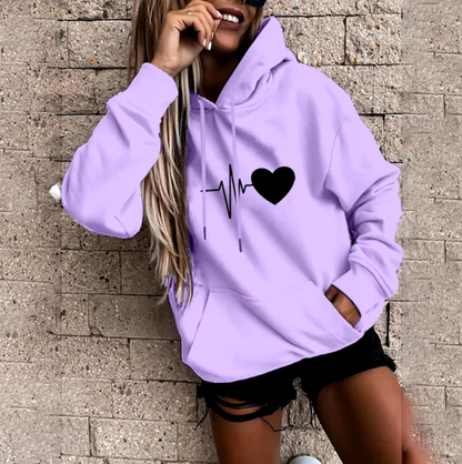 Rhian – Printed Hoodie