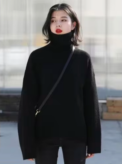 Tania - Loose Turtleneck Sweater