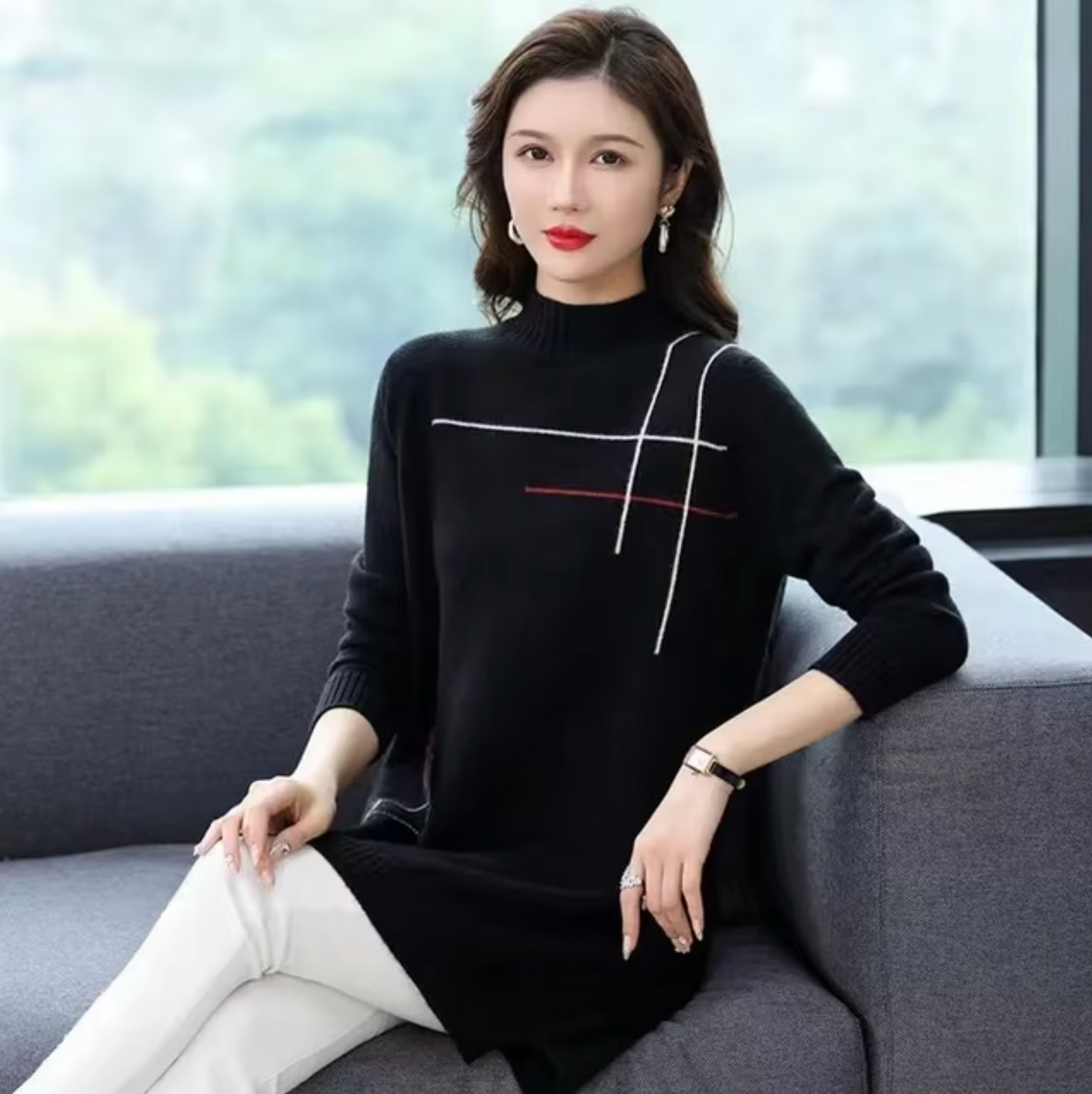 Shirley – Knitted Wool Sweater