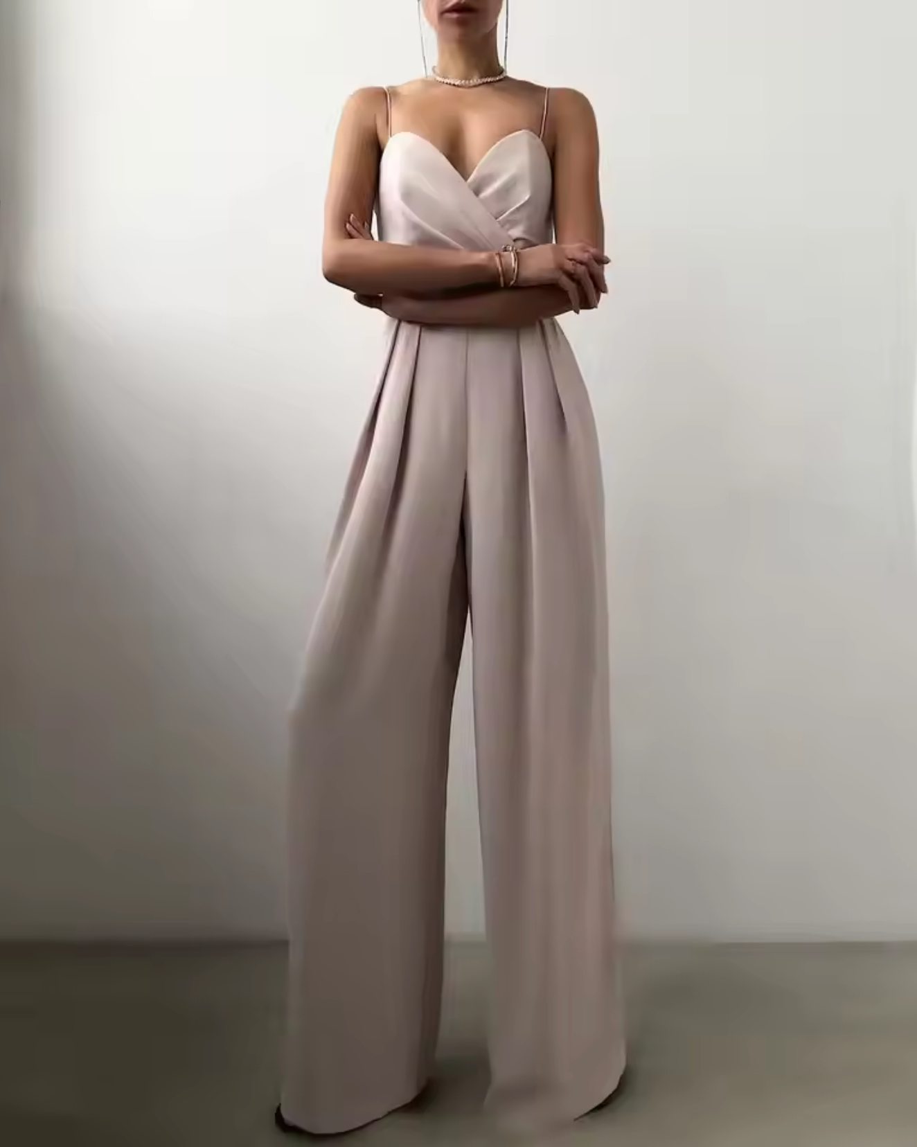 Zorya – Elegant Sleeveless Wide Leg Jumpsuit