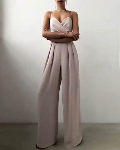 Zorya – Elegant Sleeveless Wide Leg Jumpsuit