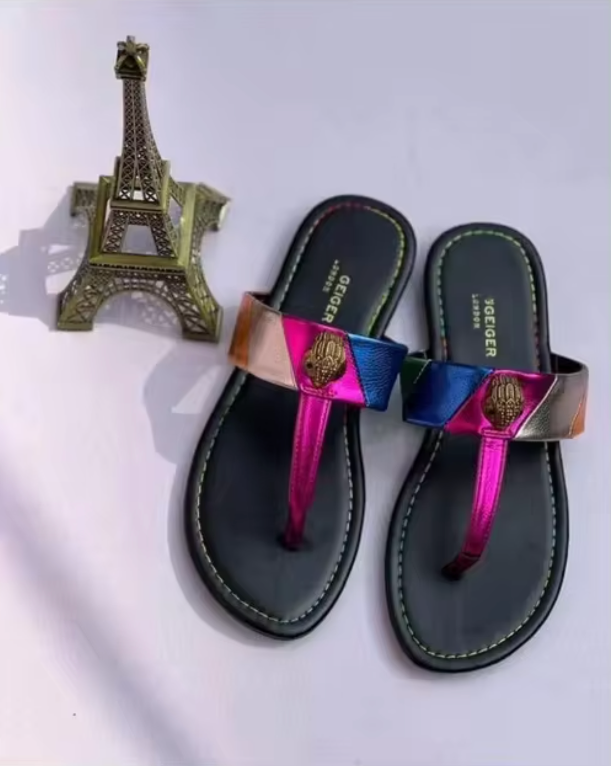 Chloe – Stylish Platform Flip Flops