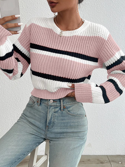 Azalea – Knitted Cropped Sweater