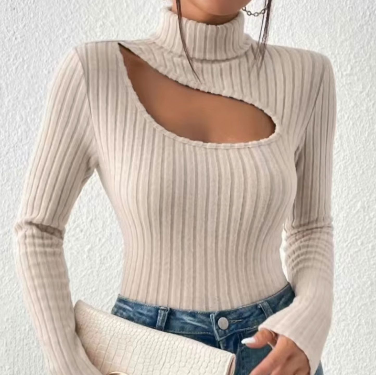 Loren – Knitted Sexy Turtleneck Sweater