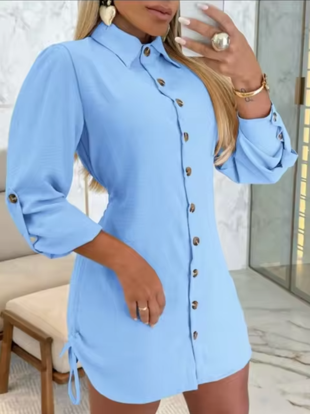 Amity – Elegant Shirt Dress