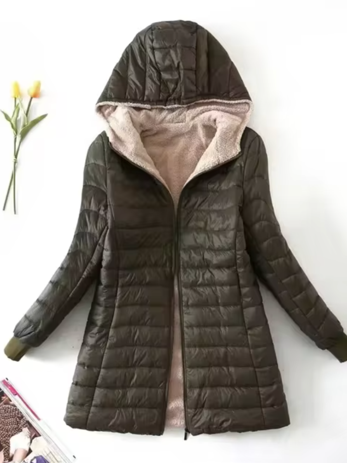 Berta – Plush Fleece Coat