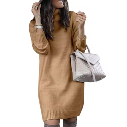 Teva – Knitted Turtleneck Dress