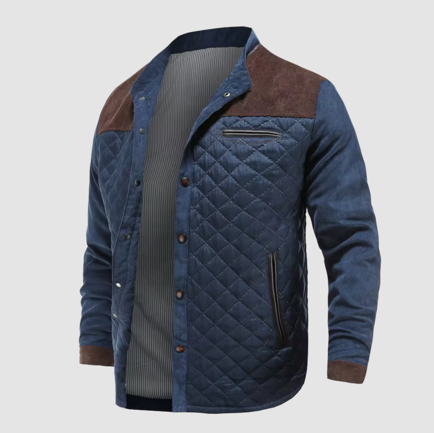 Axel – Stylish Quilted Denim Jacket