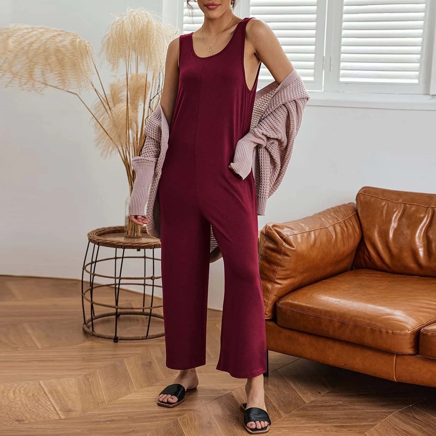 Evelyn – Casual Wide Leg Jumpsuit