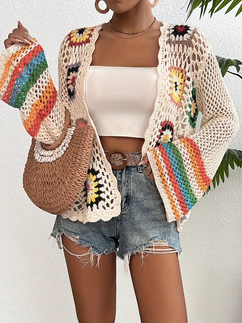 Elvina – Crochet Cardigan