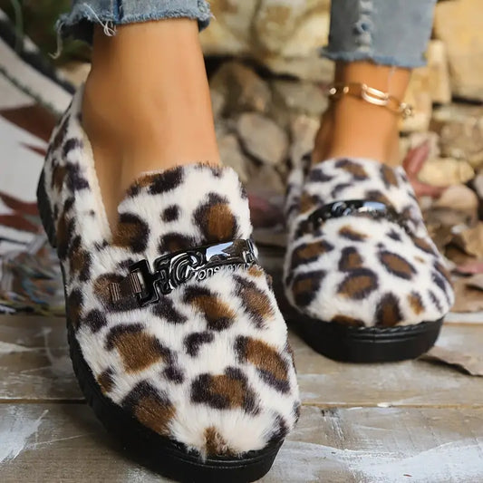 Talullah – Cozy Plush Fur Loafers