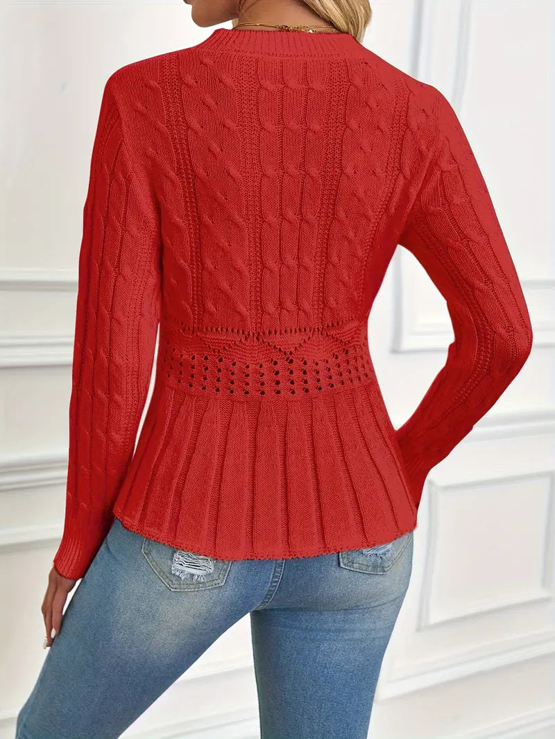 Roya - Elegant Knitted Sweater