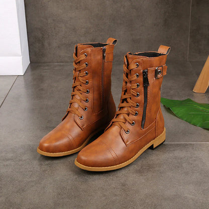 Gen - Retro Leather Boots