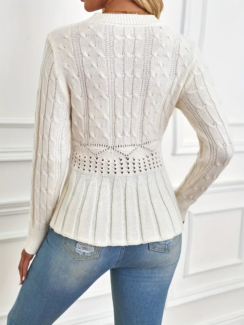 Roya - Elegant Knitted Sweater