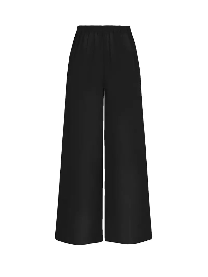 Mariam - Wide Leg Drawstring Pants