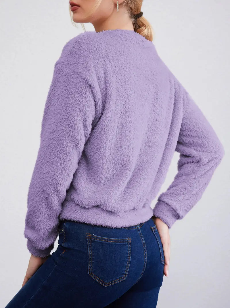 Veenita - Plush Fleece Sweater