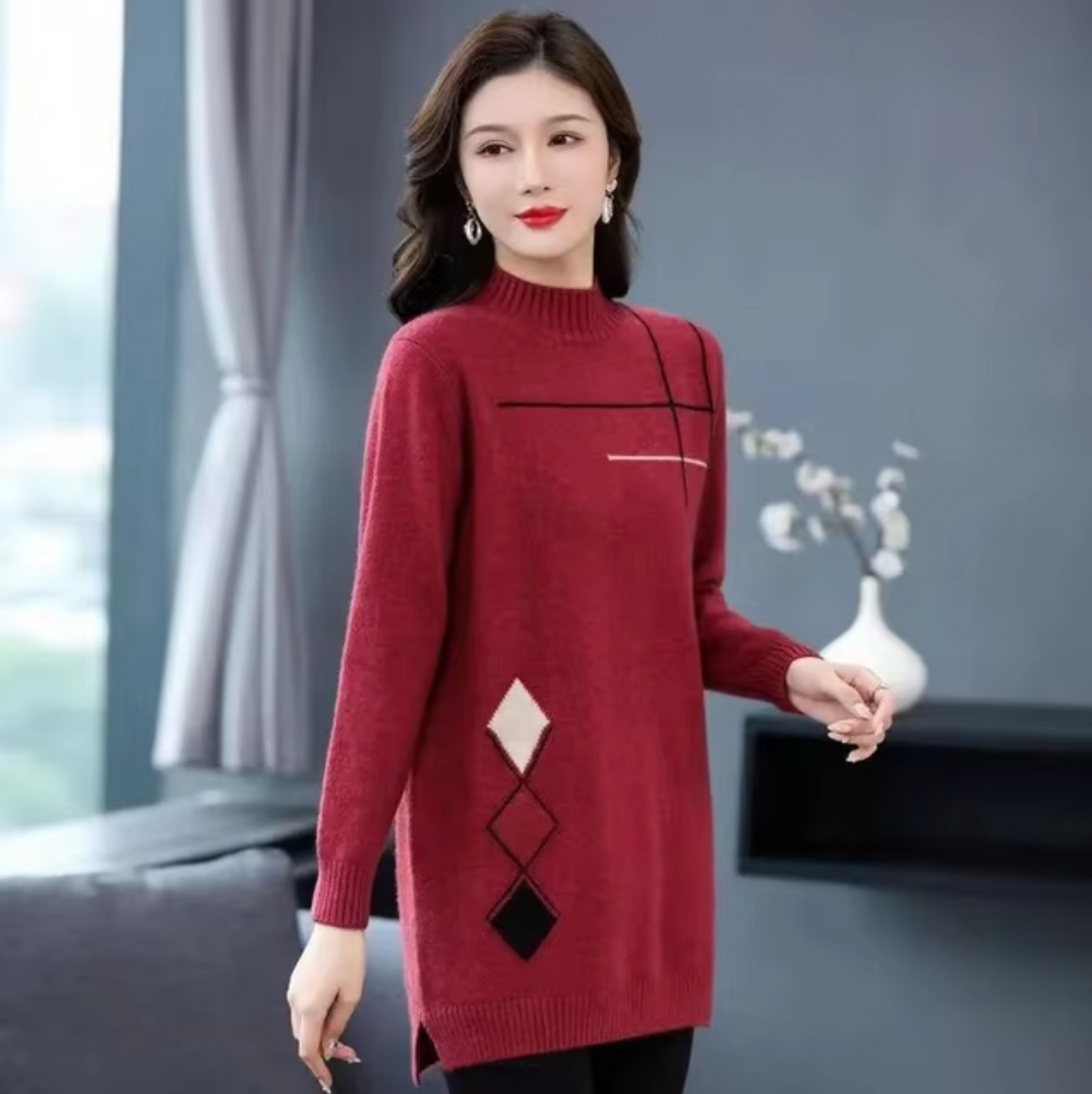 Shirley – Knitted Wool Sweater