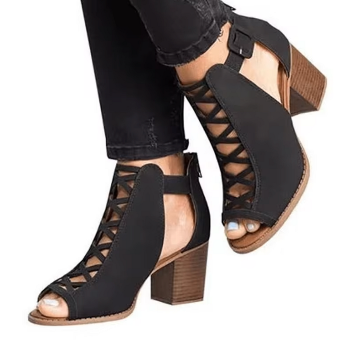 Penelope – Stylish Lace-up Sandals