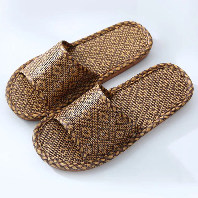 Marge – Rattan Slippers