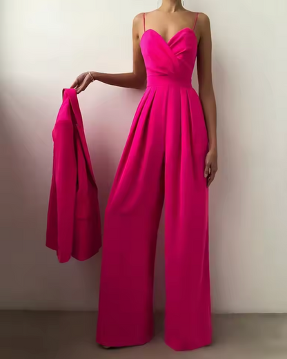 Zorya – Elegant Sleeveless Wide Leg Jumpsuit