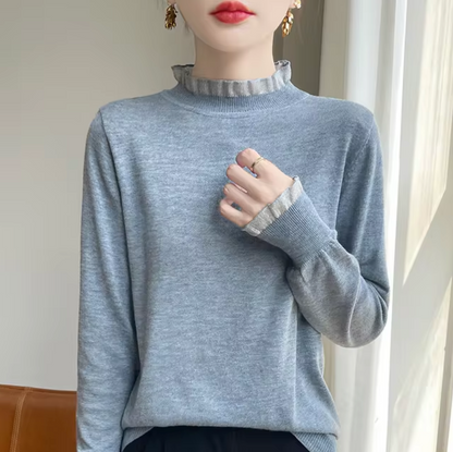 Chezca – Cashmere High Neck Sweater