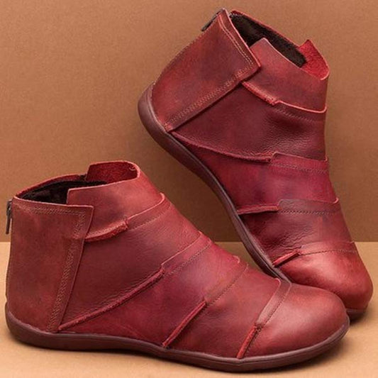 Saphira - Leather Ankle Boots