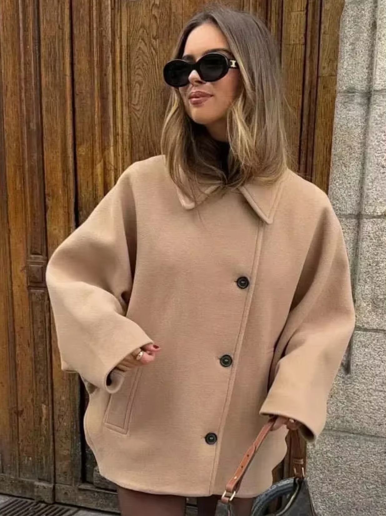 Atasha – Stylish Wool Coat